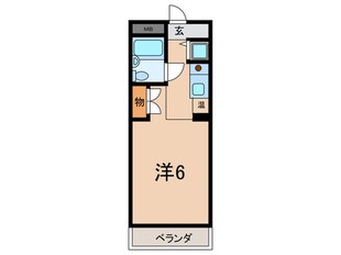 シティゴールドの物件間取画像